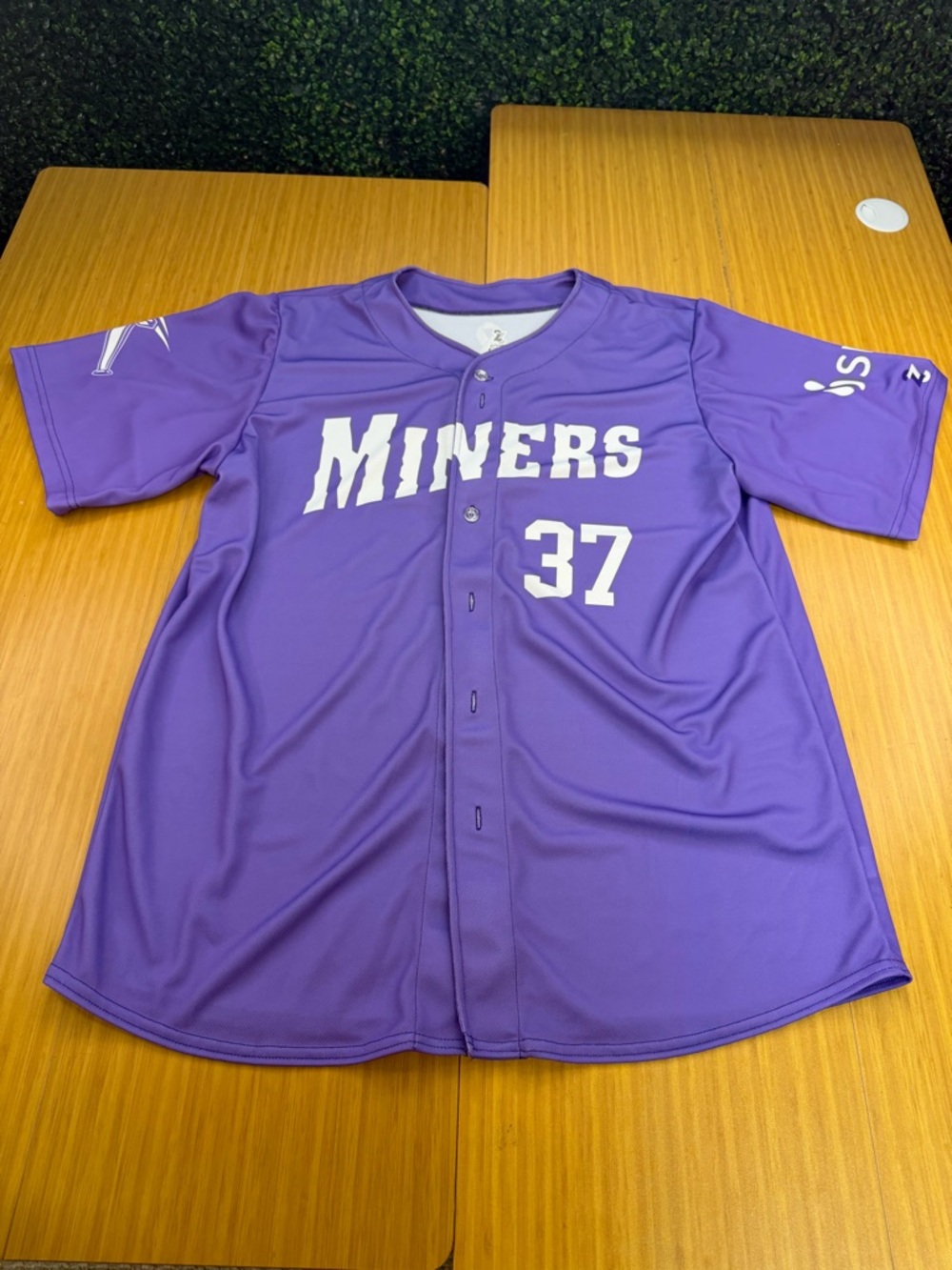 Men’s Southern Illinois Miners Game Used Jersey Baseball Cancer Awareness 2XL